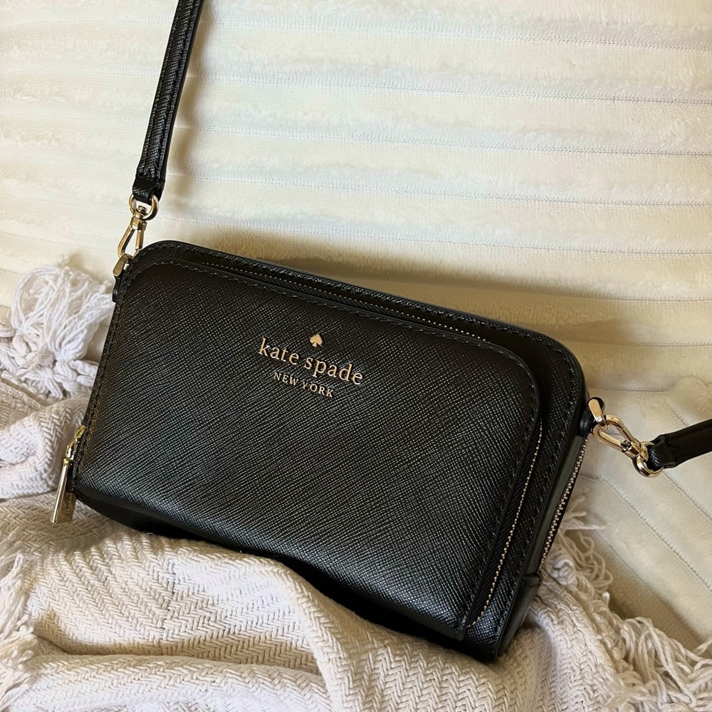 Kate Spade Staci Dual Zip Around Crossbody Purse